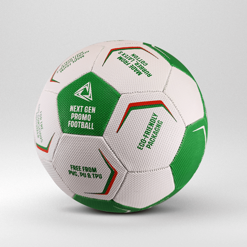 Size 5 Promo Printed Football PLASTIC FREE