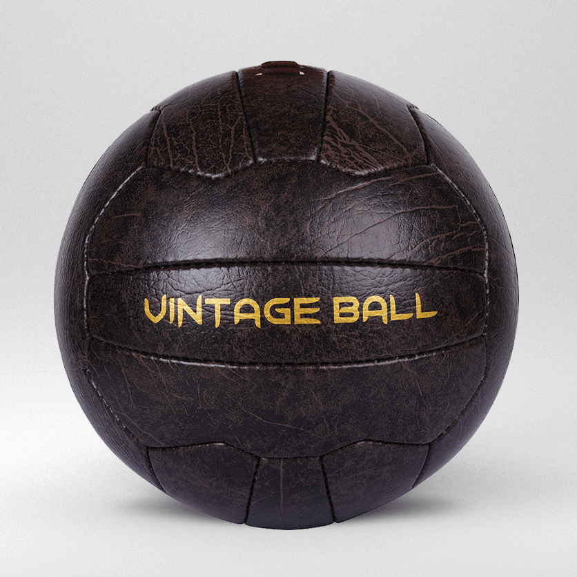 Vintage Faux Leather PVC Custom Football