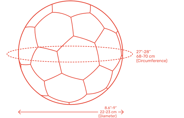 Custom Football Dimensions Measurement